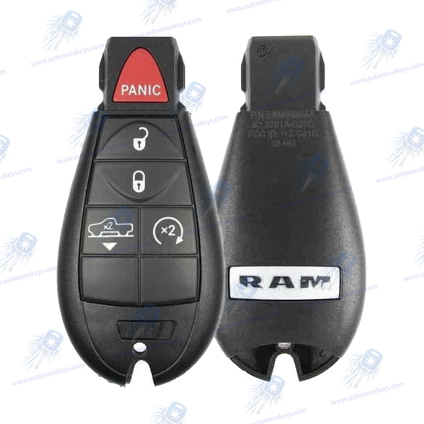 2015 - 2018 Ram 1500 Fobik Key 5B Air Suspension  Remote Start / GQ4-53T