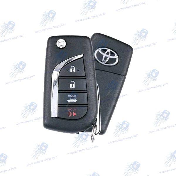 2018 - 2026 Toyota Camry Corolla Remote Flip Key 4B Trunk / HYQ12BFB / HYQ12BGF
