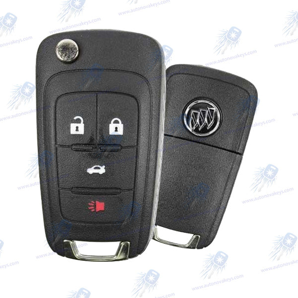 2010 - 2022 Buick Lacrosse Regal Allure Verano Remote Flip Key / 4B Trunk / OHT01060512 / 5912555