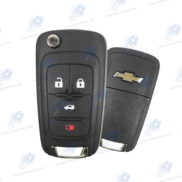 2014 - 2019 Chevrolet Impala Sonic Remote Flip Key / 4B Trunk / KR55WK50073 / 13579215