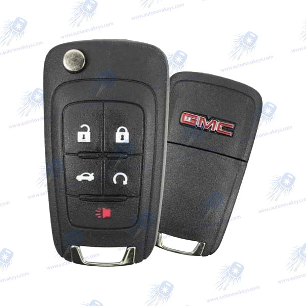 2010 - 2022 GMC Terrain Remote Flip Key / 5B Trunk  Starter / OHT01060512 / 5912548