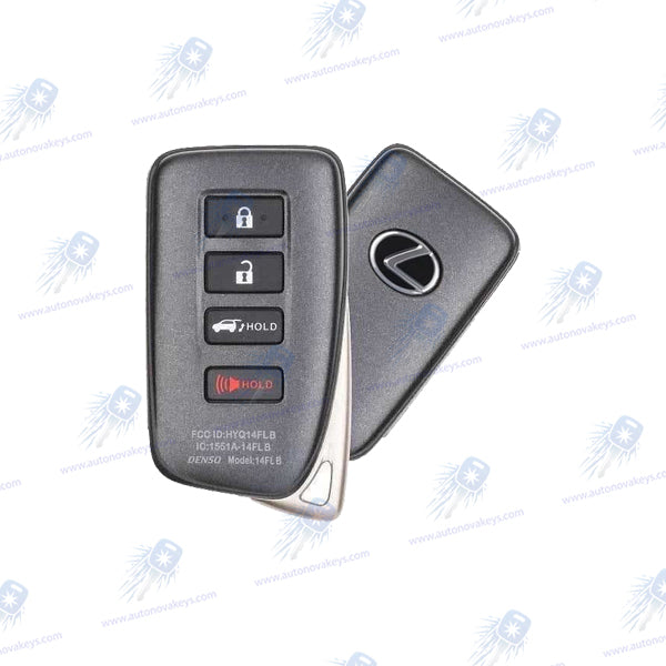 2020-2021 Lexus RX NX LX Smart Key / 4B Hatch / HYQ14FLB